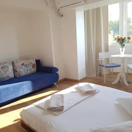 Piata Victoriei Pat Dublu, Canapea Extensibila 아파트 부쿠레슈티